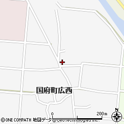鳥取県鳥取市国府町広西76周辺の地図