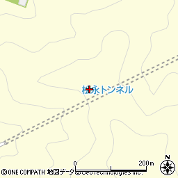 松永トンネル周辺の地図
