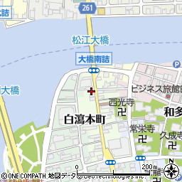 松江本町商店街協同組合周辺の地図