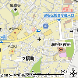 神奈川県横浜市瀬谷区二ツ橋町175-3周辺の地図