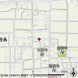 岐阜県揖斐郡揖斐川町脛永741周辺の地図