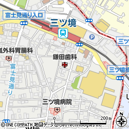 神奈川県横浜市瀬谷区三ツ境14周辺の地図