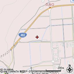 兵庫県豊岡市日高町久斗周辺の地図