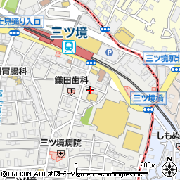 神奈川県横浜市瀬谷区三ツ境10-2周辺の地図