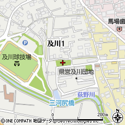 山ノ上剣公園周辺の地図