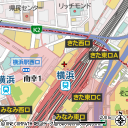 神奈川県横浜市西区南幸1丁目1周辺の地図