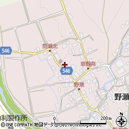 滋賀県長浜市野瀬町1009周辺の地図