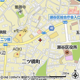 神奈川県横浜市瀬谷区二ツ橋町173周辺の地図