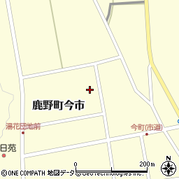 鳥取県鳥取市鹿野町今市周辺の地図