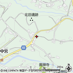 長野県飯田市上久堅721周辺の地図