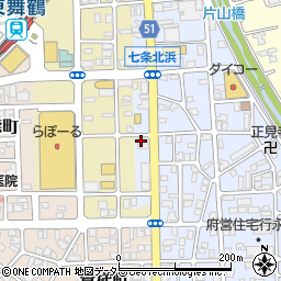 日本通運株式会社　舞鶴支店営業課引越・重量品周辺の地図