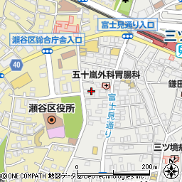 神奈川県横浜市瀬谷区三ツ境110-7周辺の地図