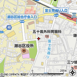 神奈川県横浜市瀬谷区三ツ境110-8周辺の地図