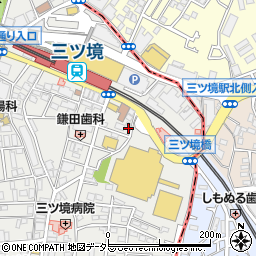 神奈川県横浜市瀬谷区三ツ境8-24周辺の地図