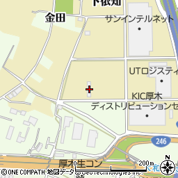 神奈川県厚木市下依知639周辺の地図