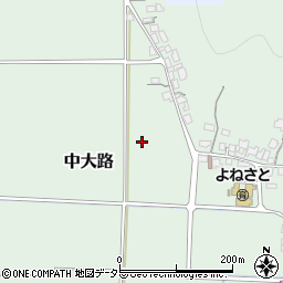 鳥取県鳥取市中大路周辺の地図