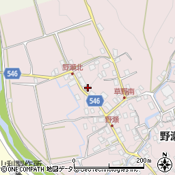 滋賀県長浜市野瀬町1009-1周辺の地図