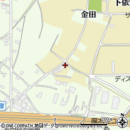 神奈川県厚木市下依知444周辺の地図