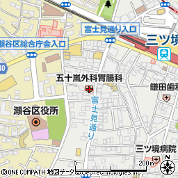 神奈川県横浜市瀬谷区三ツ境110-2周辺の地図