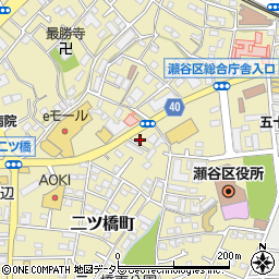 神奈川県横浜市瀬谷区二ツ橋町173-1周辺の地図