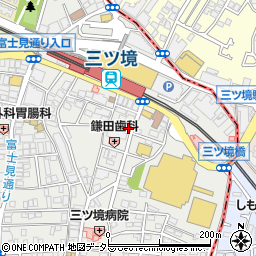 神奈川県横浜市瀬谷区三ツ境15-12周辺の地図