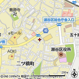 神奈川県横浜市瀬谷区二ツ橋町173-6周辺の地図