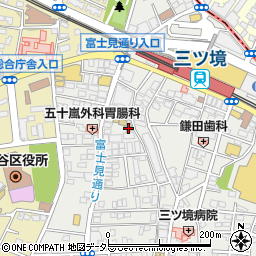 神奈川県横浜市瀬谷区三ツ境104-3周辺の地図