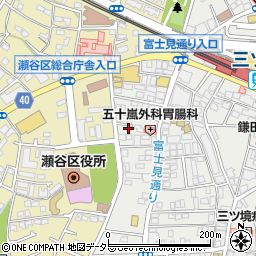 神奈川県横浜市瀬谷区三ツ境110周辺の地図