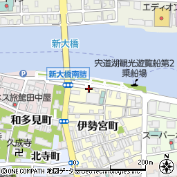 出雲倉庫運輸株式会社　伊勢宮倉庫周辺の地図