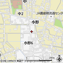 岐阜県岐阜市小野6丁目51周辺の地図