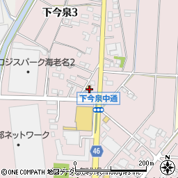 セブンイレブン今泉店周辺の地図