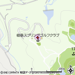 岐阜スプリングゴルフクラブ周辺の地図