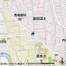 長谷川動物病院周辺の地図