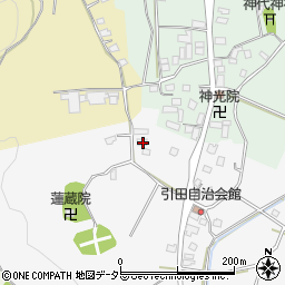 千葉県市原市引田6周辺の地図