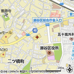 神奈川県横浜市瀬谷区二ツ橋町205周辺の地図