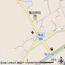鳥取県東伯郡北栄町亀谷315周辺の地図
