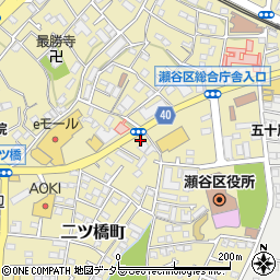 セブンイレブン横浜瀬谷二ツ橋店周辺の地図