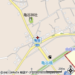 鳥取県東伯郡北栄町亀谷245周辺の地図