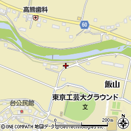 神奈川県厚木市飯山1450周辺の地図