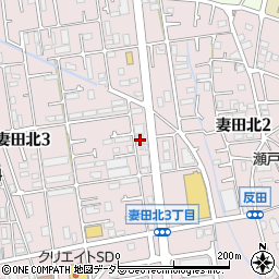 神奈川県厚木市妻田北3丁目15-33周辺の地図