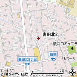 神奈川県厚木市妻田北2丁目12-19周辺の地図