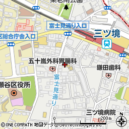 神奈川県横浜市瀬谷区三ツ境104周辺の地図