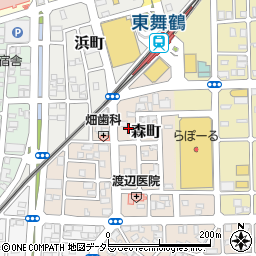 京都府舞鶴市森町13周辺の地図