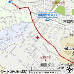 トイレつまり救急車２４横浜市沢店周辺の地図
