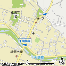神奈川県厚木市飯山599周辺の地図
