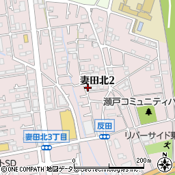 神奈川県厚木市妻田北2丁目17-7周辺の地図