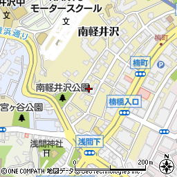 横浜南軽井沢パーク・ホームズ周辺の地図