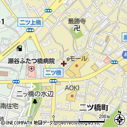 神奈川県横浜市瀬谷区二ツ橋町319周辺の地図