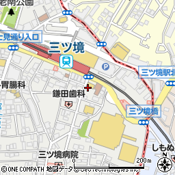 神奈川県横浜市瀬谷区三ツ境8-6周辺の地図