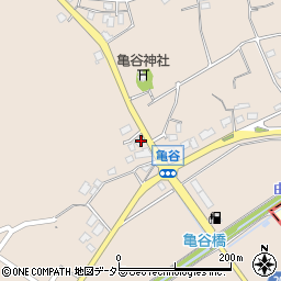 鳥取県東伯郡北栄町亀谷317周辺の地図